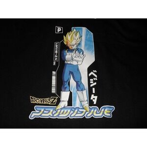 Dragon Ball Z Primitive Vegeta Super Saiyan‎ Blue T-Shirt Mens Large Fits Medium